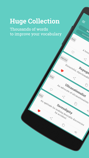 Android application Orphic: Expand Your Vocabulary screenshort