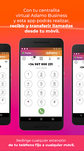 Adamo Softphone Screen 3
