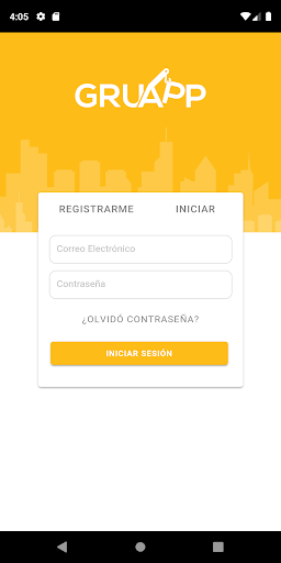 Android application GruApp Provider - Towing App screenshort