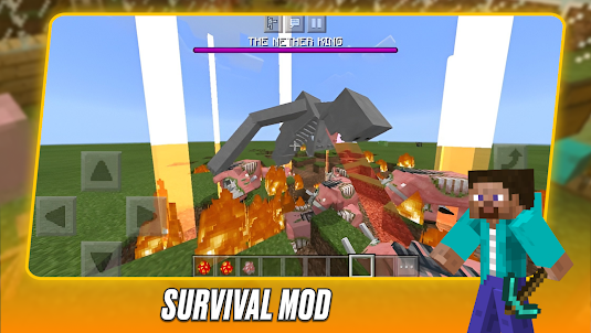 Survival Mod for Minecraft PE