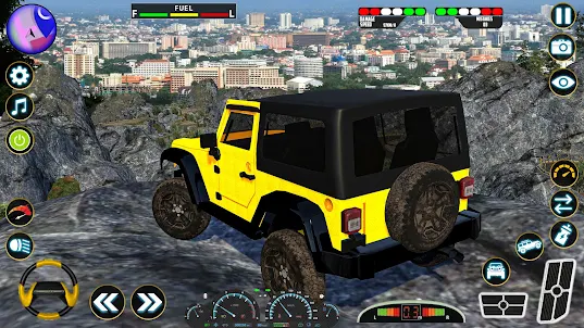Off road Jeep Driving Game 4x4
