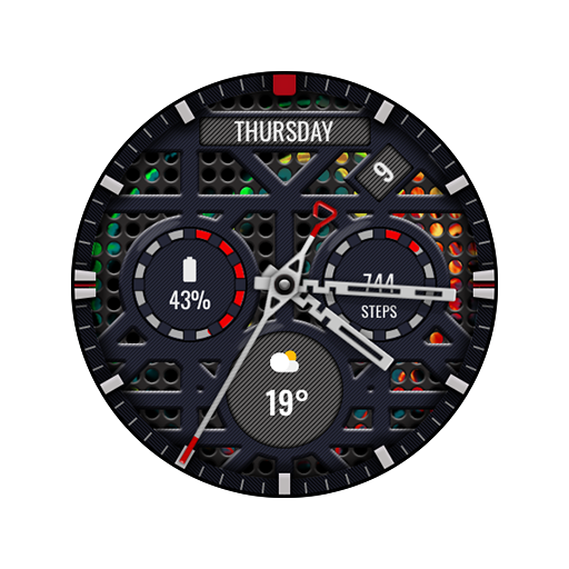 Tancha S70 Analog Watch Face
