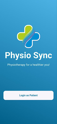 Android application Physio Sync screenshort