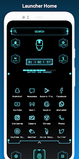 Neo Launcher Hyperion Prime Screen 3