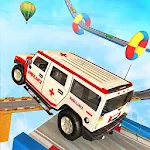 Mega Ramp Ambulance Car Stunts Game Apk