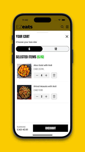 EZeats Meal Delivery screenshot 3