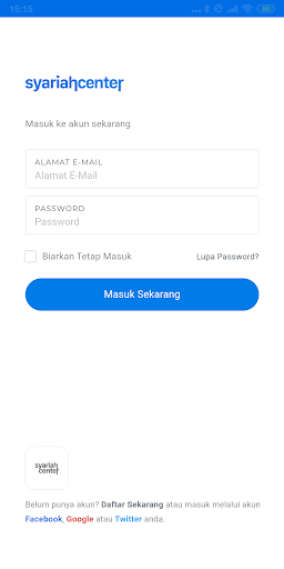 SyariahCenter Screen 2