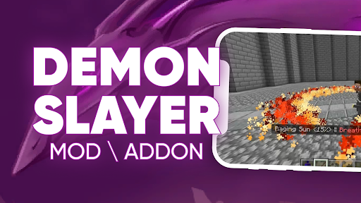 Demon Slayer map for Minecraft