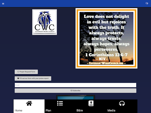 Covenant Word Church Screen 3
