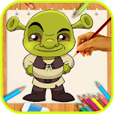 How to Draw Shrek icon