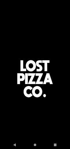 Android application Lost Pizza Co screenshort