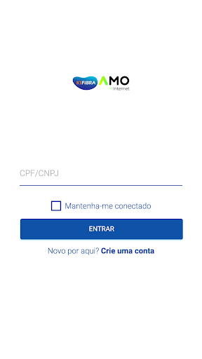 Android application Amo Central Assinante screenshort