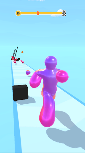 Android application Blob Race 3D screenshort