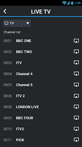 HUMAX Live TV for Phone Screen 3