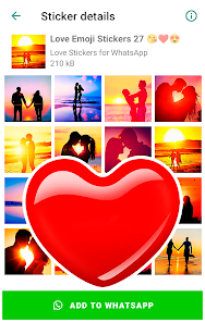 Captura 20 Emoji de amor para WhatsApp android