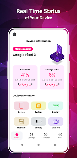 Android application CPU-M Pro - Device Info screenshort