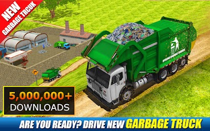 City Trash Truck Driving Games