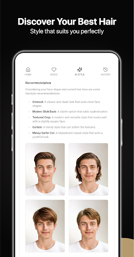 Screenshot of Mens Hairstyles And Haircuts