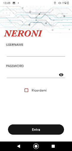 Android application Neroni screenshort