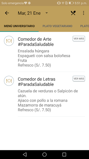 Descubre PUCP Screen 3