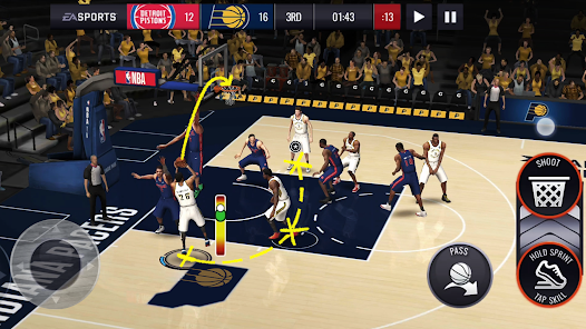 NBA Live Mobile Basketball MOD APK v7.2.10 (Unlimited Money) for android Gallery 1