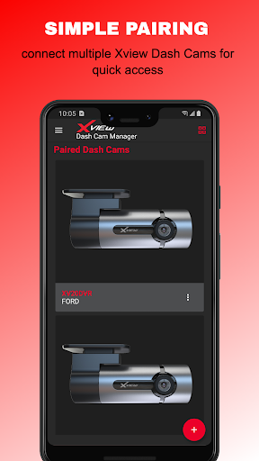 Android application Xview Dash Cam screenshort