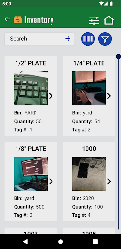 JobBOSS² Inventory Screen 2