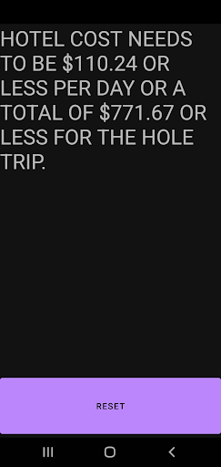 Camper VS Hotel Screen 2