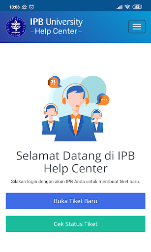 Android application IPB Help Center screenshort