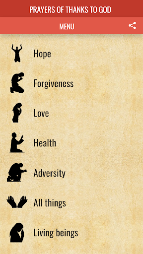Prayers of thanks to God Screen 3