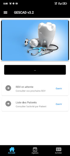 Android application GESCAD screenshort