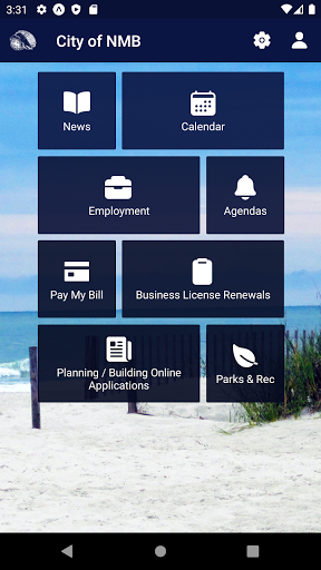 Android application City of NMB screenshort