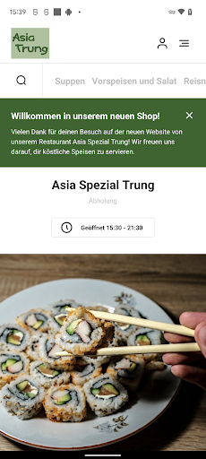 Android application Asia Spezial Trung screenshort