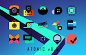 screenshot of ATOMIC - Dark Retro Icon Pack