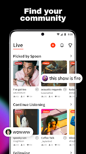Spoon: Livestream music & chat for pc screenshots 2