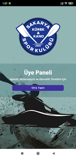 Android application Sakarya Kürek & Kano screenshort