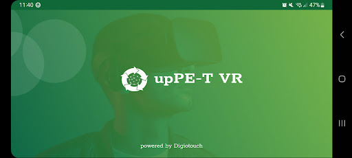 Android application upPE-T VR screenshort