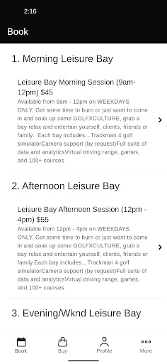 NEWG Golf Screenshot 2 - AppWisp.com