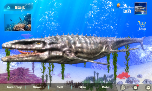 Android application Mosasaurus Simulator screenshort
