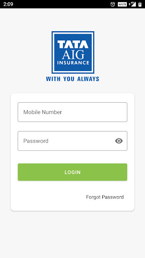 Android application Tata AIG Livestock Insurance screenshort