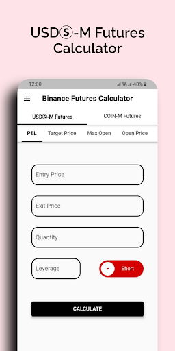 Binance Futures Calculator(uno Screen 3