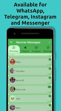 Recover deleted messages