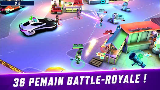 Screenshot Gridpunk Battle Royale APK