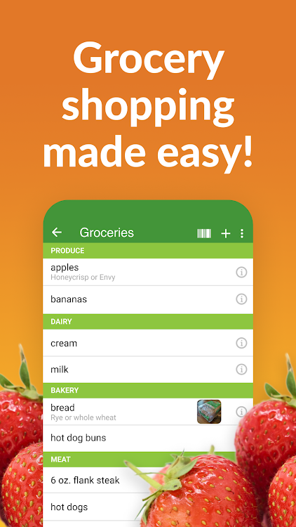 Our Groceries Shopping List - New - (Android)