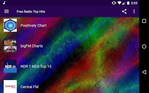 Free Radio Top Hits - The Late Screenshot