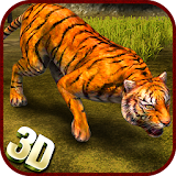 Jungle Adventure Tiger Sim 3D icon