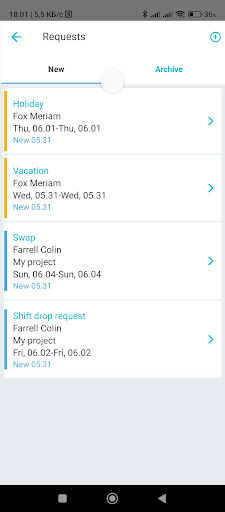 Shifton work scheduling screenshot 6