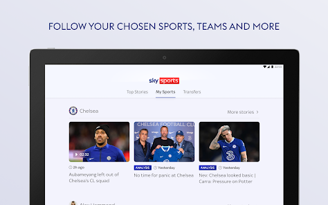 Sky sports store live streaming app