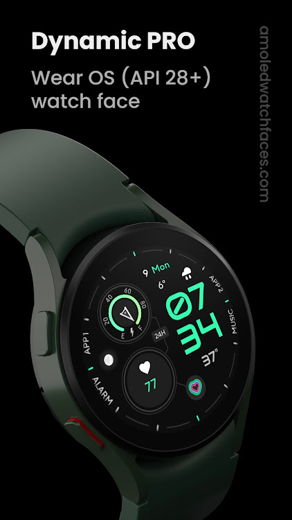 Awf Dynamic PRO: Watch face - New - (Android)