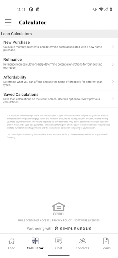 Home Mortgage Advisors Screen 2